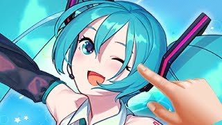 We Tap with Miku. (Hatsune Miku - Tap Wonder FIRST LOOK Gameplay) screenshot 5