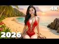 🎵 Tropical Deep House 2026 🌊 Golden Tide — Where the Ocean Meets the Sky | Chill Vocal Mix | 4K UHD
