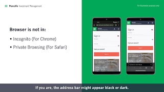 Manulife iFUNDS Biometric User Guide | Manulife Investment Management | By WhyIsKai