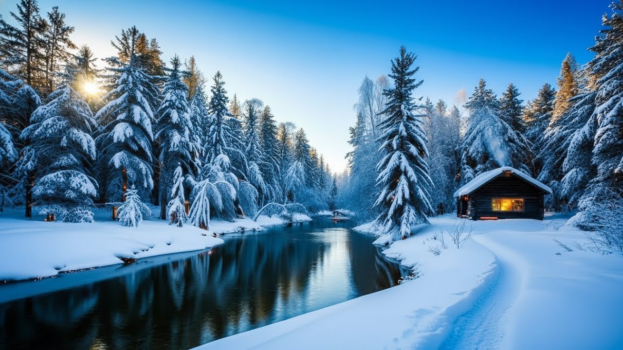 Beautiful Relaxing Music ❄️ Peaceful Winter Melodies for Deep Healing, Stress Relief & Sleep