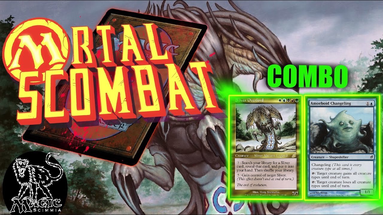 Sliver Changling Sliver Overlord e Amoeboid Changeling Combo - Mtg - Signore supremo dei ...