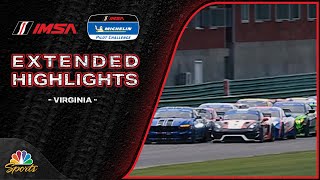 Michelin Pilot Challenge 2025: VIRginia | IMSA EXTENDED HIGHLIGHTS | 8/23/25 | Motorsports on NBC