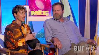 'The Meg' Cast Talks Prehistoric Sharks, Water Stunts and One-Liners