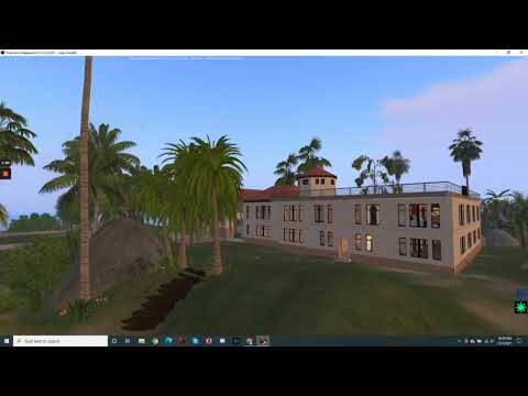 OpenSim-UHManoa COE Holomua Learning Center Audio Description Tour with background music