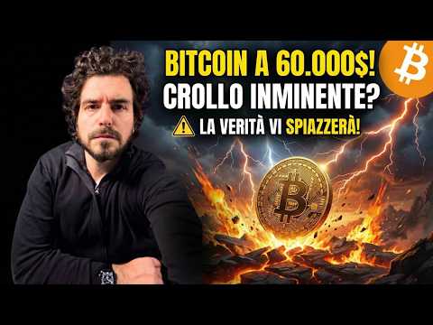 Bitcoin: Crollerà a 60.000$?⚠️ Attenzione alle Certezze!