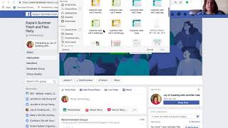 Setting up a Pampered Chef party on your FB Business Page