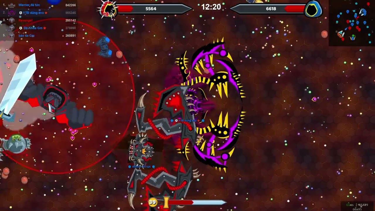 trận đấu 1M2 siêu căng/evowars.io#41