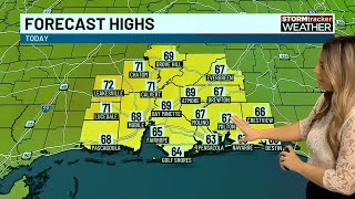 Increasing clouds could lead to vibrant sunset