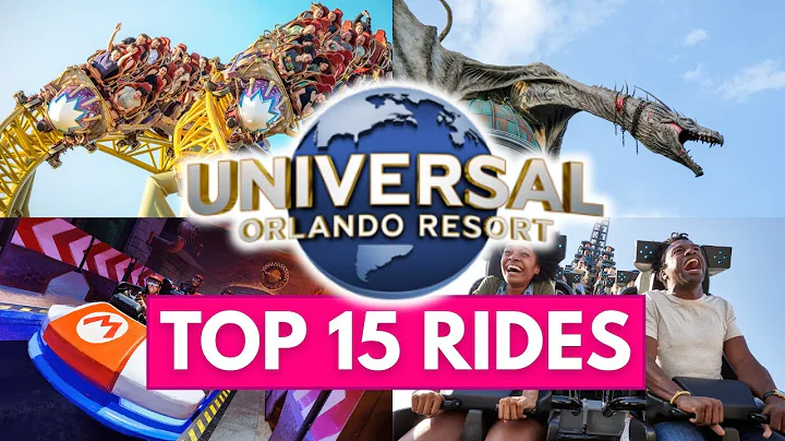 Top 15 BEST Rides At Universal Orlando - Including EPIC Universe!