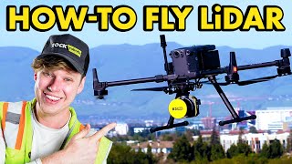 HowTo Fly Drone LiDAR | ROCK R3 Pro (Walkthrough)