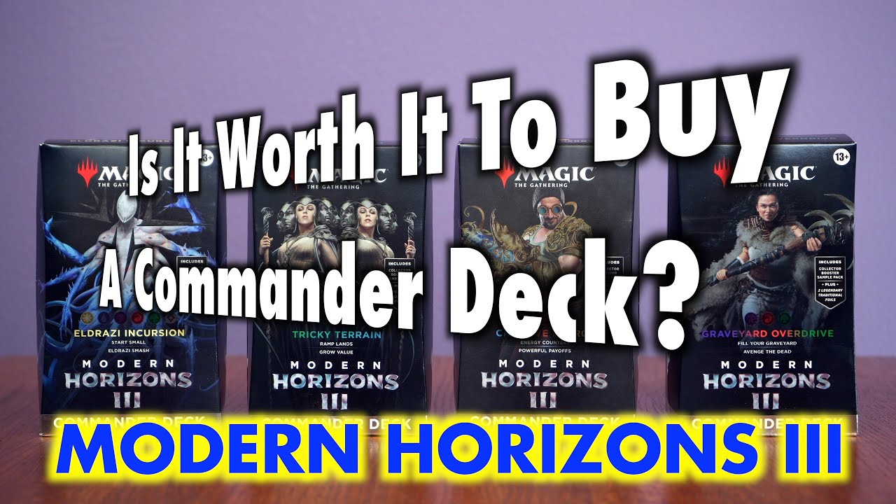 Is it Worth It To Buy A Modern Horizons 3 Commander Deck? | A Magic: The  Gathering Product Review