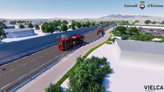 Así será la nueva carretera de Ca na Negreta y Jesús.