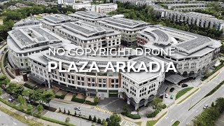 NO COPYRIGHT DRONE | Plaza Arkadia, Desa Park City, Kuala Lumpur | Free to use.