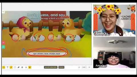 " CAN CHICKEN CAN FLY? " DEMO LESSON IN 51TALK | H5 LESSON