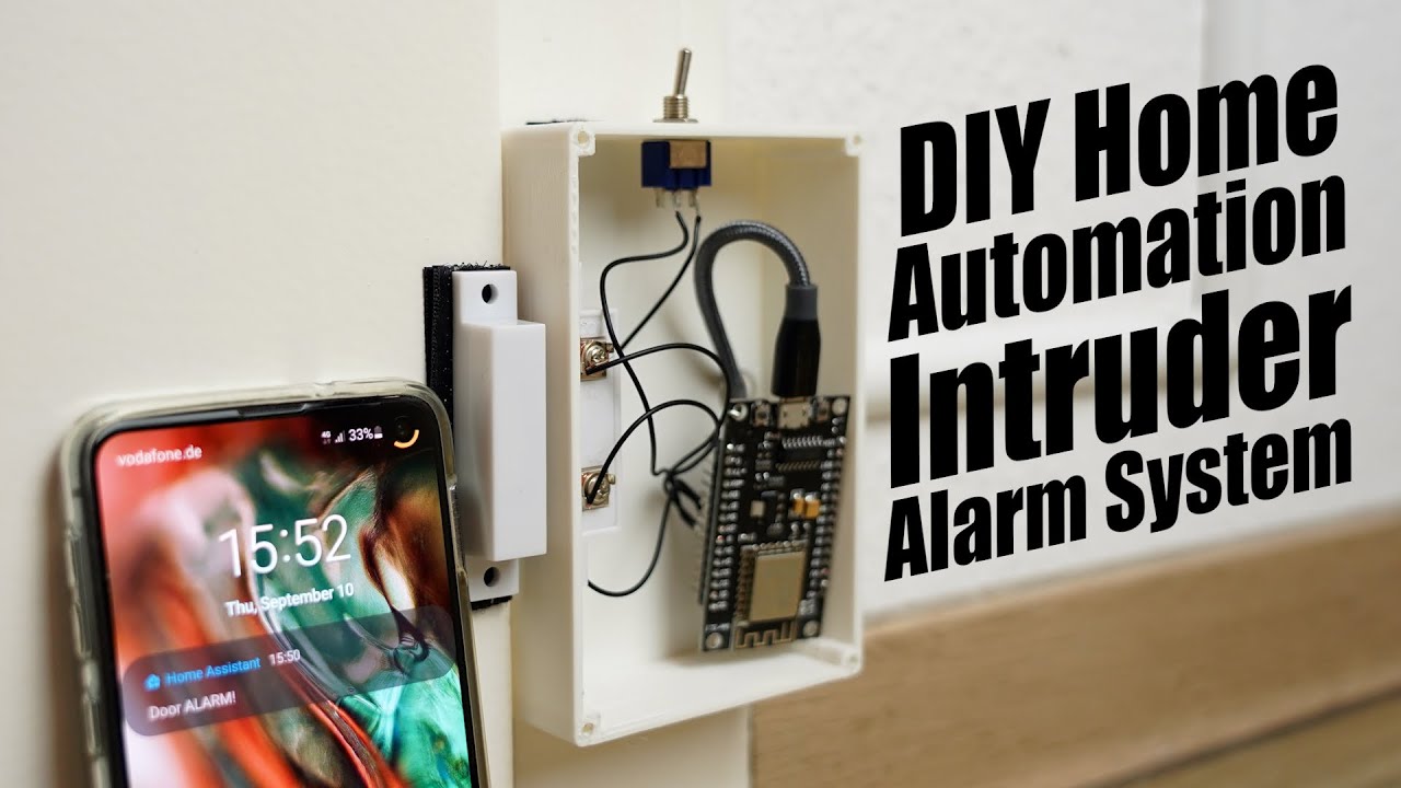 DIY Home Automation Intruder Alarm System! || Home Assistant ...