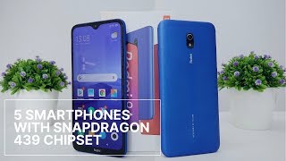 5 Smartphones With Snapdragon 439 Chipset