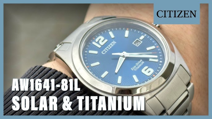 Unboxing The Citizen AW1750-85L - YouTube