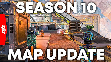 SEASON 10 WORLDS EDGE MAP UPDATE 😲😲😲 × Apex Legends