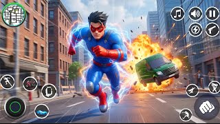 SPIDER ROPE HERO RESCUE MISSION ANDRIOD GAMEPLAY 