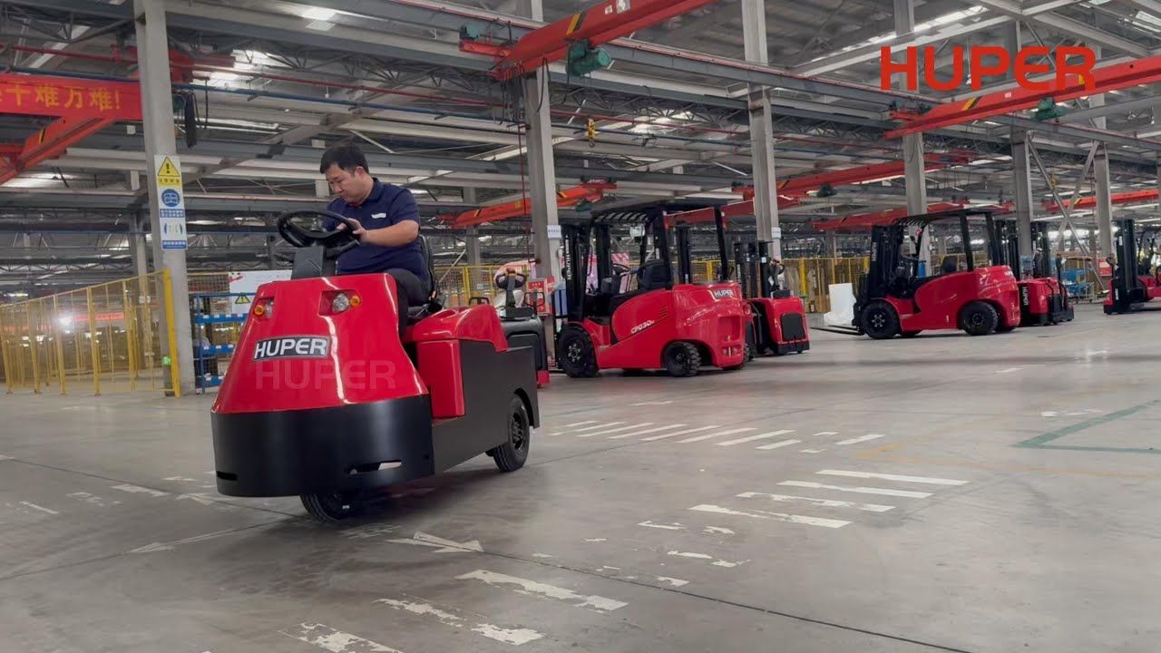 Electric Tow Tractor - HUPER Electric Tow Tractor for Sale