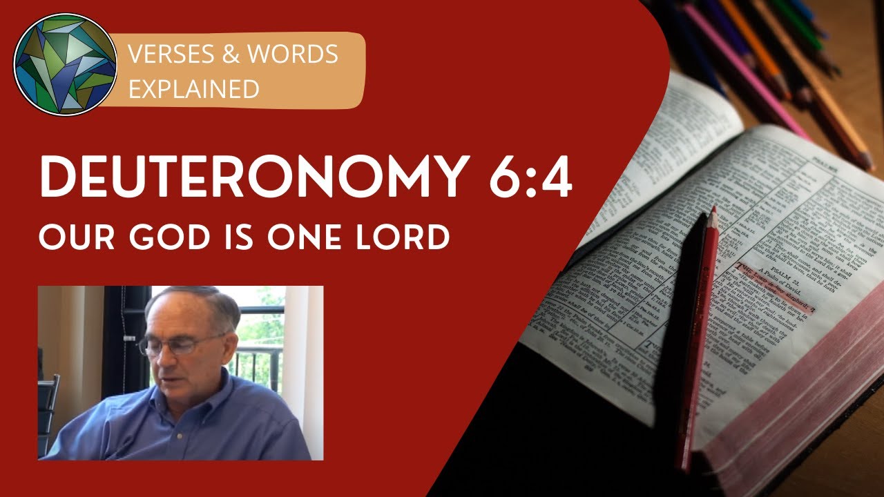 Deuteronomy 6:4 Explained - "One LORD" (The Shema) - Dr. Joe Martin & J ...