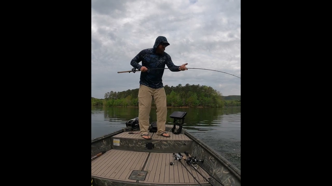 Big Bass Crushes 8" Magdraft Swimbait! 