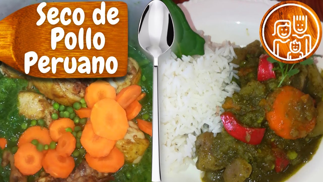 😋🍛🍗[PASO A PASO] Cómo hacer un Rico SECO de POLLO PERUANO🇵🇪 | COCINANDO ...
