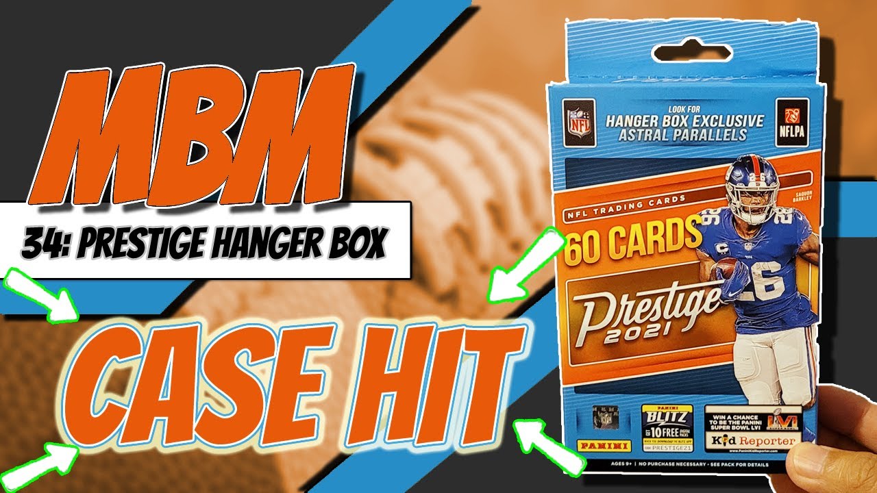 🔥 CASE HIT 🔥 out of a Walmart HANGER!!!!! 2021 Prestige Football Hanger Box SSP