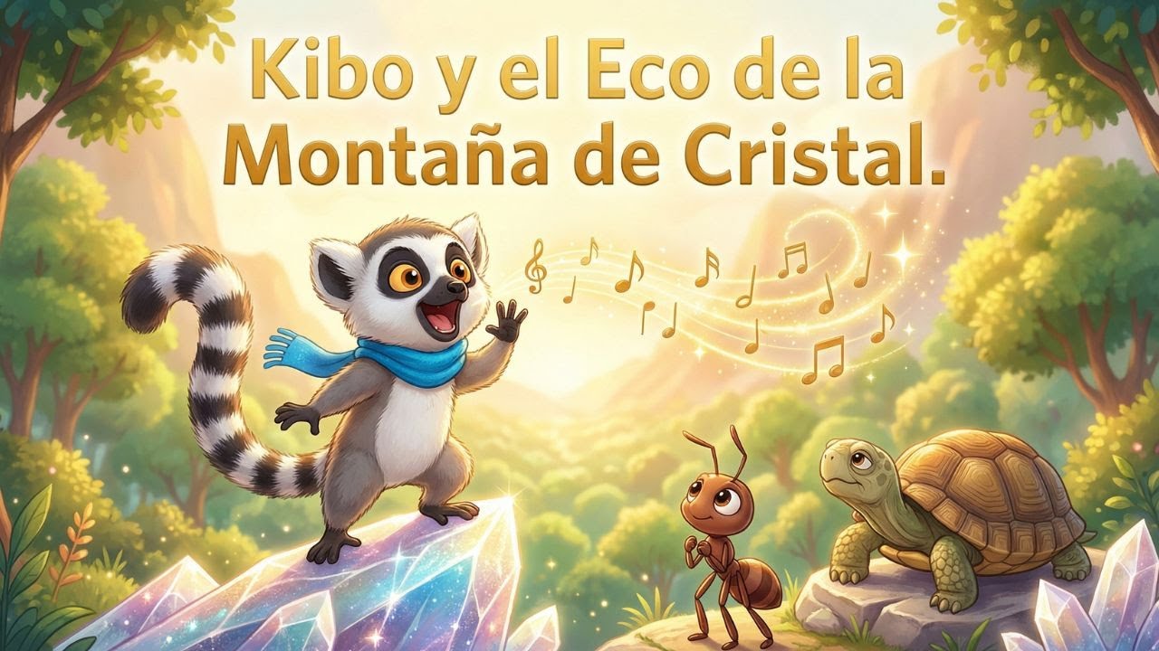 🐜🐾 El mundo te devuelve lo que tú le das: Kibo y el Eco de la Montaña de Cristal 🐢✨