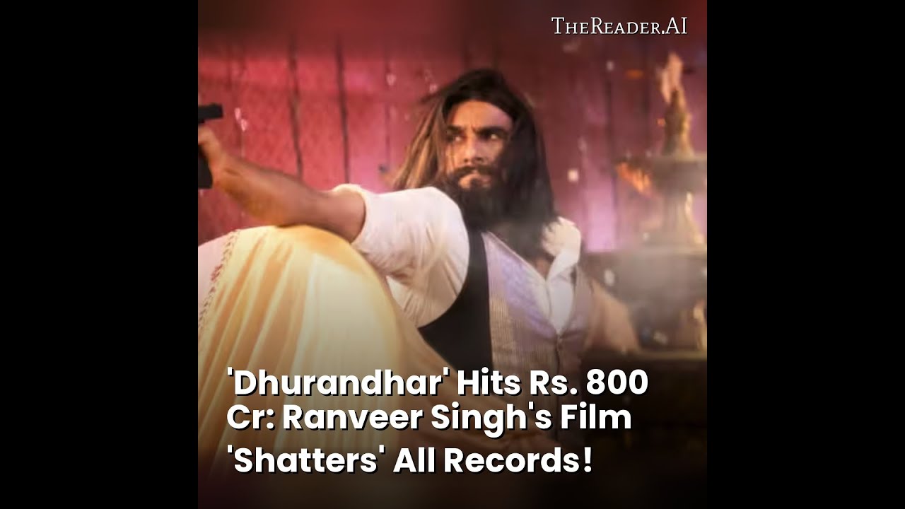 'Dhurandhar' Hits Rs. 800 Cr: Ranveer Singh's Film 'Shatters' All Records! | 