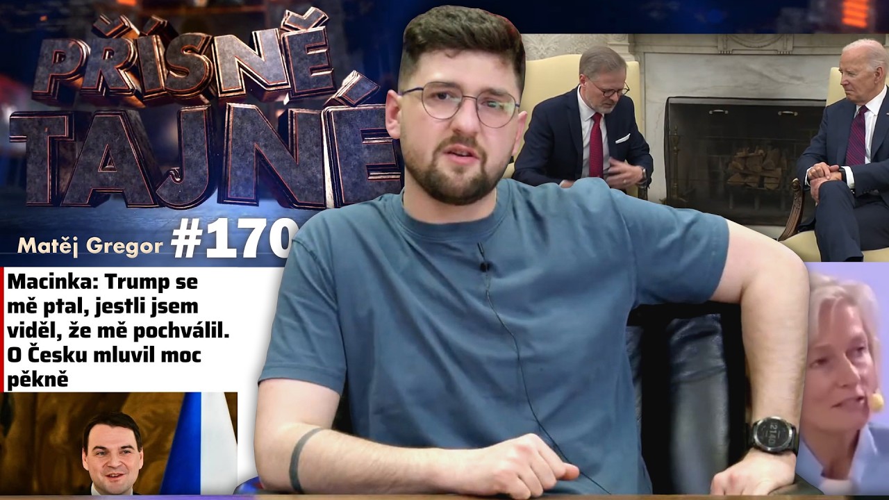 Kdo nás ponižuje v zahraničí? A proč nezakazovat sítě dětem? | Matěj Gregor | Přísně tajné #170