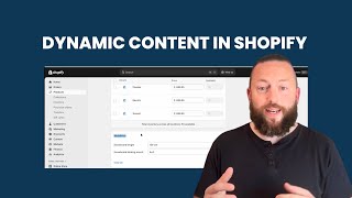 Using Dynamic Content & Metafields in Shopify Wealth