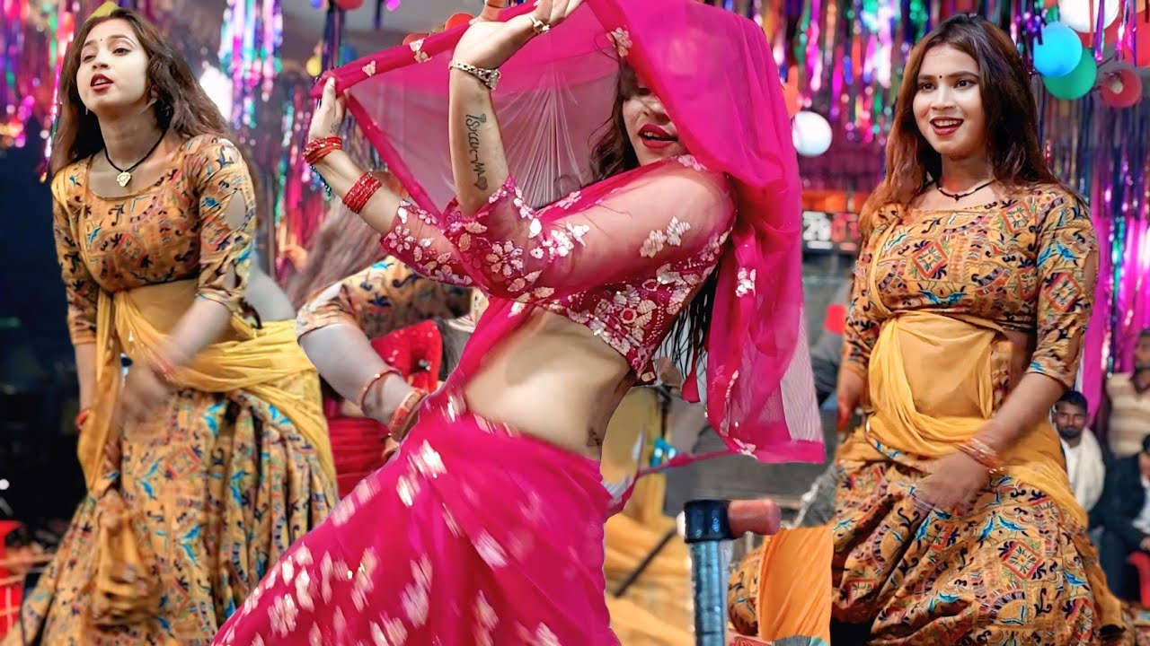 #हाय बालम# बलमुआ के बालम महक डांसर और पूरी #डांस नए शो डांस किया था स्टेट पर आते हुए तहलका मचा दिया 