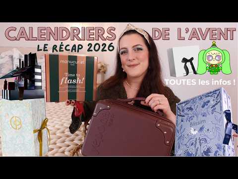 TOUS LES CALENDRIERS DE L'AVENT 2026 : je vous dis TOUT ! Dates de sortie 🥳 J'ai mené l'enquête 🔍