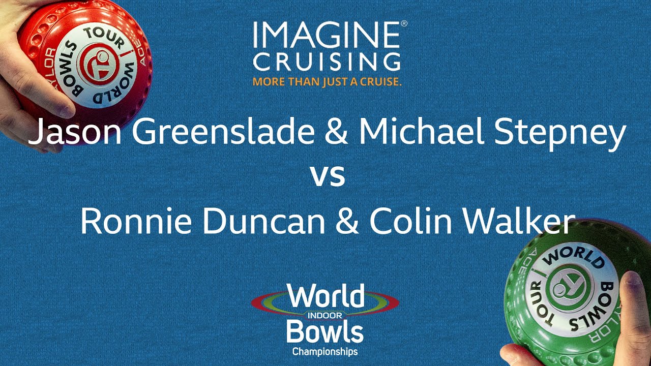 World Indoor Bowls Championship 2024 Jason Greenslade & Michael Stepney vs Ronnie Duncan & Colin