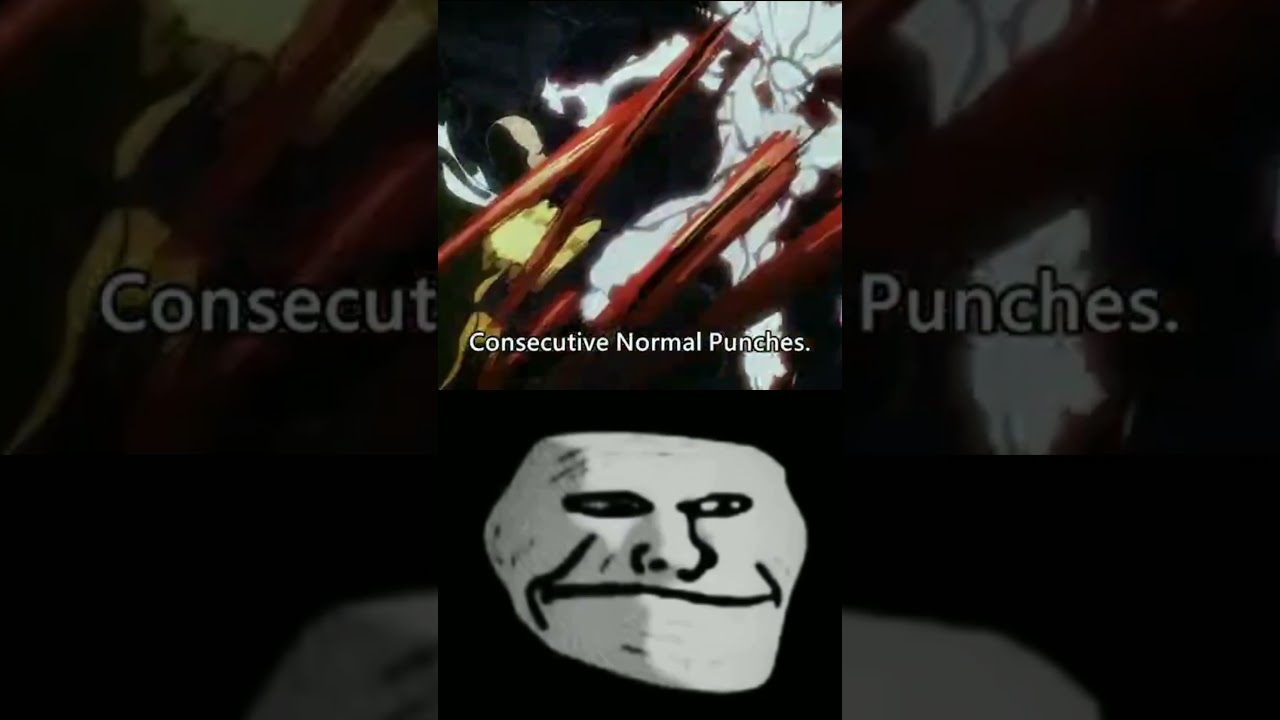 Saitama consecutive normal punches 