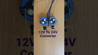 Simple 12V To 24V Converter