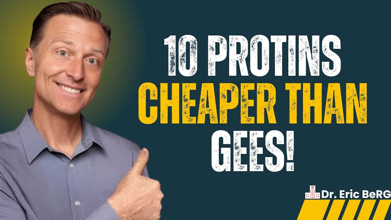 Top 10 Cheap Proteins Better Than Eggs for Fast Muscle Recovery! || Dr. Eric Berg’s