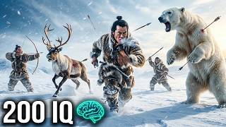 Inuit Hunters vs 1,500kg Polar Bear — 200 IQ Arctic Survival