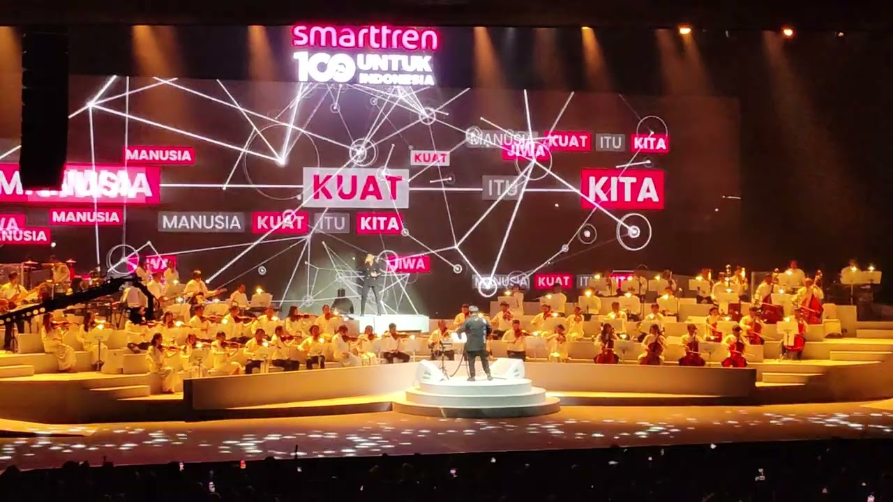 Malam 100 Cinta Smartfren ( Rony Parulian _ Manusia Kuat)