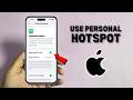 How to use Personal Hotspot on your iPhone (2026)