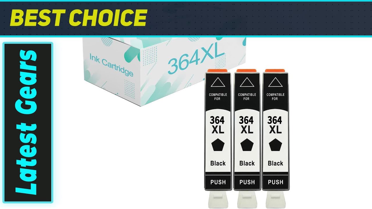 JALYKA HP 364XL Ink: Best Large Capacity Replacement for Photosmart Printers