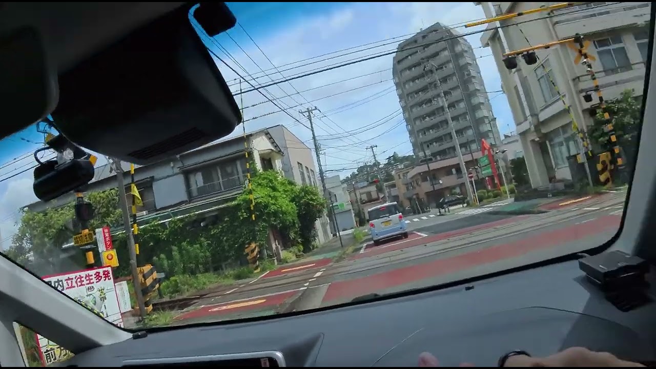 POV Driving from Haneda to Gotemba Japan Beach and Rest Area