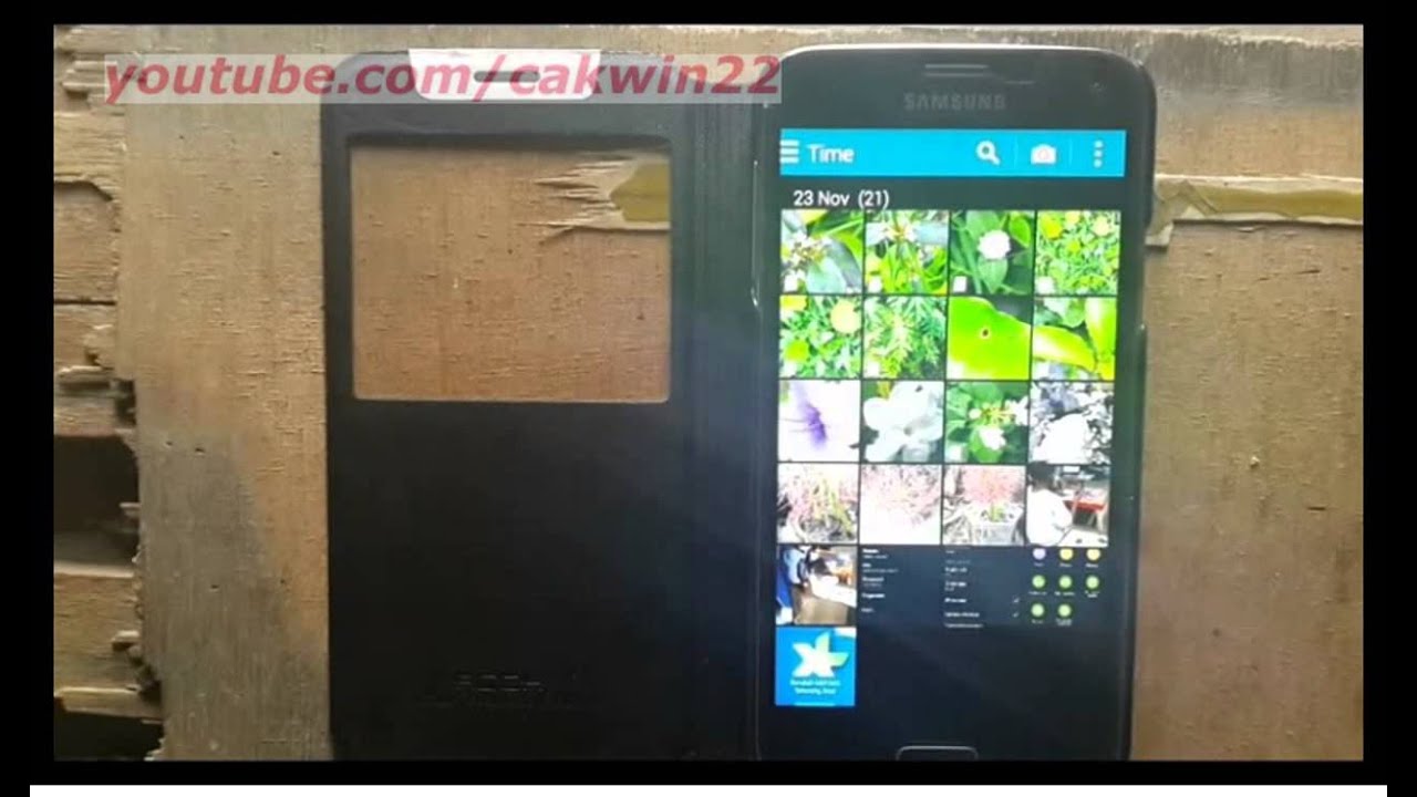 Samsung Galaxy S5 : How to view gallery by time or album (Android Phone