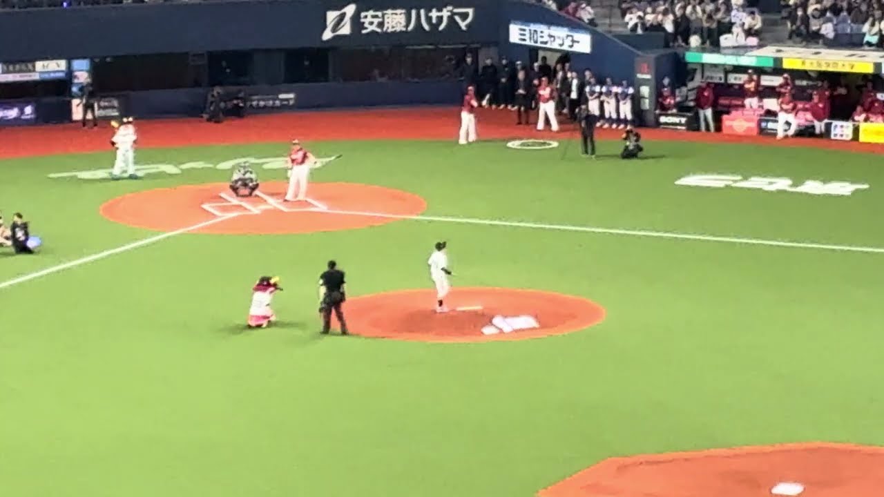 オリックス・バファローズ VS 東北楽天ゴールデンイーグルス戦 2026シーズン開幕戦始球式、藤原丈一郎さんが5年連続登板 2026/03/27
