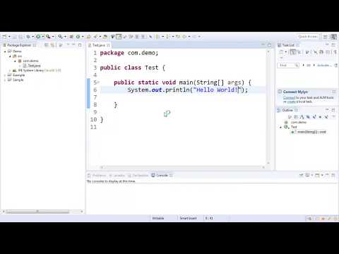 Hello World  Program in Java