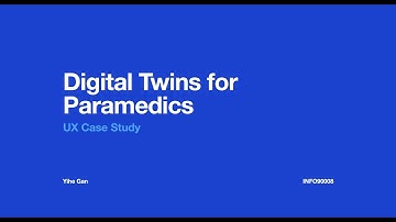 Paramedic Training+: VR Training System Using Digital Twin Technology