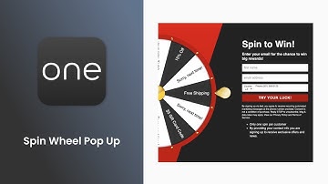 Spin Wheel Pop Up Tutorial | ONE App