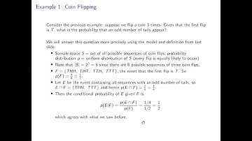 Lecture 1: conditional probability and independence