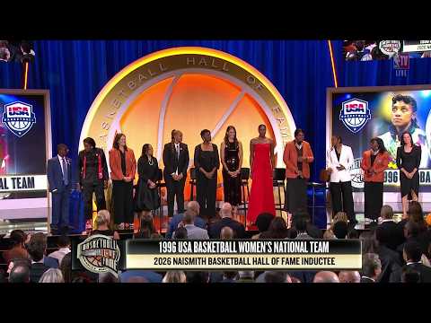 1996 USA Women’s Basketball team inducted into the Basketball Hall of Fame